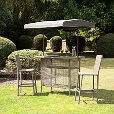 Great garden furniture deals garden tables & chairs bistro sets parasols hammocks & more. Garden Bar Ideas To Get You Through Lockdown