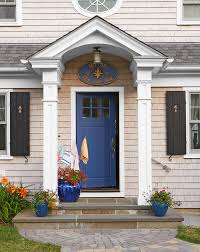 It's a soft black or charcoal and looks really good on the exterior of a home. and that's (almost) exactly what i did! 21 Gorgeous Blue Front Door Ideas Better Homes Gardens