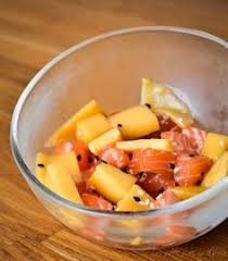 Ceviche Saumon Mangue Et Sesame Les Petits Plats De Melina Ceviche Cuisine Minceur Cuisine