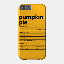 Funny Pumpkin Pie Nutrition Facts Thanksgiving Matching
