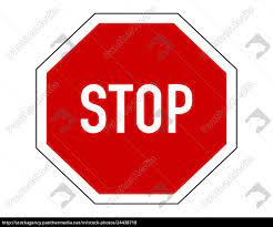 Zwei total süße mäuse suchen ein. Stoppschild Auf Weissem Hintergrund Stock Photo 24438718 Bildagentur Panthermedia