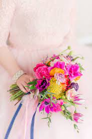 Modern Bright And Bold Wedding At The Bond York Pa Thebondyorkpa Modernbrightandboldweddingflow Bright Wedding Flowers Modern Wedding Flowers Wedding Modern