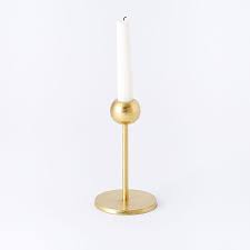 While cleaning a vintage item is never in question, whether to polish or not to polish brass, copper and silver is for many vintage sellers. Modern Brass Candle Holders