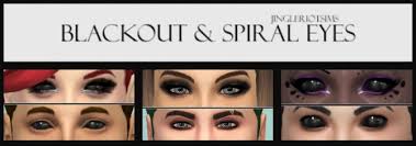 (out of 10(ratings not in parenth. Blackout Spiral Eyes Sims 4 Eyes