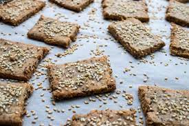 Homemade Low Fodmap Crackers - For A Digestive Peace Of Mindkate Scarlata Rdn Homemade Crackers Recipe Homemade Crackers Gluten Free Treats