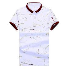 Men Fashion Printed Polo Shirts Polo Tisortler Erkek Dis Giyim Tisort Modelleri