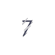 Number 7 Vector Template Design Illustration Number Icons Template Icons Number Png And Vector With Transparent Background For Free Download 7 Tattoo Number Icons Graphic Design Logo