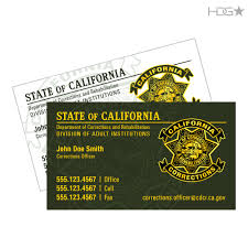We are full service dealers for california department of corrections and rehabilitation. California Correctional Officer Cdcr Business Cards Hdg Tactical