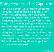 The World Of Astrology Capricorn Rising Capricorn Rising Sign Capricorn
