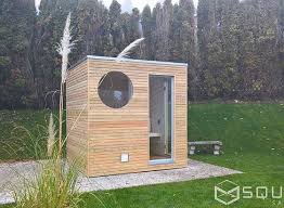 Die Edle Sauna Fur Ihren Garten Oder Ihre Dachterrasse Kompakt Und Dennoch Mit Hochstem Komfort Gartensauna Saunahaus Garten Diy Sauna