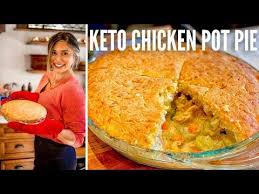 Juicy Keto Chicken Pot Pie How To Make Keto Chicken Pot Pie That S Only 4 Net Carbs Youtube In 2020 Chicken Pot Chicken Pot Pie Pot Pie