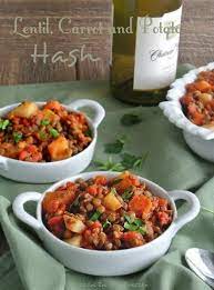 A Hearty Vegan Potato Hash Recipe For Dinner Made In The Skillet Add Lentils And Carrots For A More Whol Healthy Recipes Whole Food Recipes Vegetarian Dishes