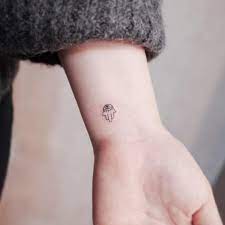 Spiritual chakras tattoo on back. Hamsa Tattoo By Witty Button Tattooquotes Small Hand Tattoos Hamsa Hand Tattoo Mini Tattoos
