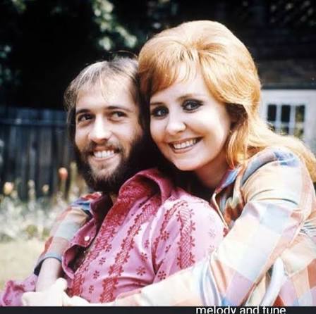 Maurice Gibb with his wife Yvonne #fblifestyle