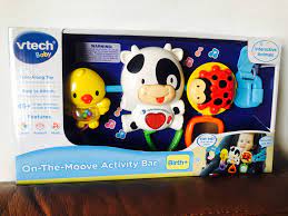 Ready Stock Vtech Baby On The Moove Activity Bar Babies Kids Infant Playtime On Carousell