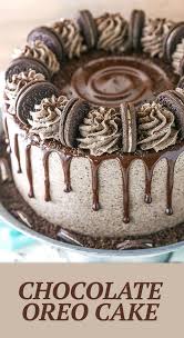Chocolate Oreo Cake Recipe Oreo Lovers Dream Dessert Recipe In 2020 Chocolate Oreo Cake Oreo Cake Recipes Chocolate Oreo Cake Recipe