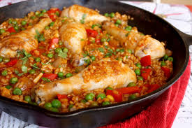 Incorpora el caldo de pollo. Guiso De Arroz Con Pollo Hoycocino Com Ar