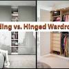 Choosing handleless swing door wardrobe design, your wardrobe can be like wall paneling. 1