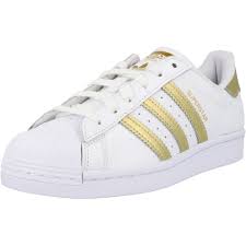 Adidas js letter gold m18990 herren schuhe sneaker gr. Adidas Originals Superstar W Weiss Gold White Gold Metallic Leder Trainer Schuhe Awesome Shoes