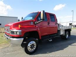 2008 Gmc Topkick Kodiak C 4500 4x4 Duramax Diesel 6 6 Dually Crew Cab Hauler Bed For Sale In Richmond Va Www Davis4x Duramax Diesel Single Cab Trucks Kodiak