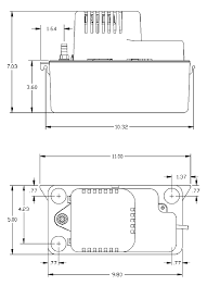 This condensate pump is designed for removing condensation from refrigerators, air conditioning units, and more. Condensation Pumps For Hvac Systems By Little Giant