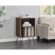 The double wide stand offers plenty of space to place a record player, speakers, and. Novogratz Concord Turntable Stand On Sale Overstock 19975838 White