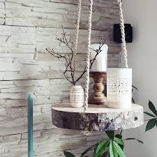 34 Begenme 1 Yorum Instagram Da Estetikev Estetikev Evin Bos Bir Kosesini Bu Sekilde Hareketli Ve Dekoratif Bir Ra Crafts Diy Tree Diy Hanging Shelves
