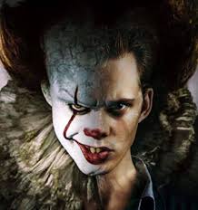 Amazing fan art by #IT fan Liam Rodriguez #BillSkarsgard #Pennywise  @StephenKing