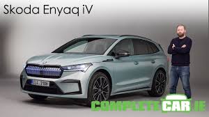 A new era of electric is here. Skoda Enyaq Iv Detailed First Look At Skoda S Electric Suv Youtube