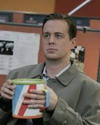 Ncis Season 5 Episode 11 Tribes Mcgee With His Giant Coffee Mug Which Tony Calls Seussical Humour Actrice