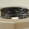 Ceiling fanthe merwry matte black 52 in. 1