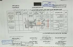 كشكول بالصور توزيع منهج اللغة العربية للمرحلة الإعدادية العام الدراسي الجديد