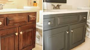 I had to share my simple tutorial with you on how to spray paint countertops! How To Paint A Bathroom Vanity Angi Angie S List