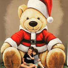 Christmas Artvo At Crown In Melbourne Melbournechristmas Cousinlove Teddy Bear Teddy Cousin Love