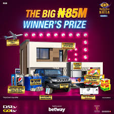 The three of us have all made history tonight by being the final three! Gotv Nigeria On Twitter Winner Takes It All The Winner Of Bbnaija Season 5 Will Walk Away With N85million Worth Of Prizes Yes N85million Worth Of Prizes Big Brother Naija Season 5