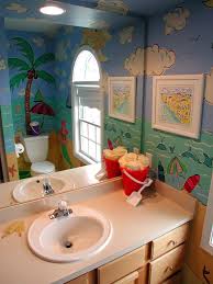 Pin By Meme Hill Studio Interior Desi On Murals And Art Bathroom Kids Kids Bathroom Kid Bathroom Decor