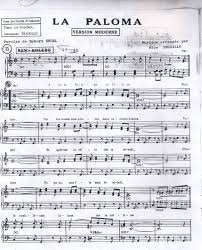 La Paloma Martin Destroy Partition Accordeon Partition Musicale Gratuite Partitions Ukulele