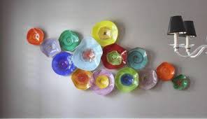 Buy decorative wall plates and get the best deals at the lowest prices on ebay! Special Deal 31 Off Murano Glass Flower Hanging Plates Wall Art Beautiful Wall Art Decoration Colorful Blown Glass Wall Art Plates