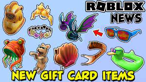 Let your faves pick their faves. Roblox News New Free Items With Gift Cards Youtube