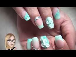 Ad_1] mint nails with silver minze nägel mit silber related posts: Mint Green Acrylic Nails Glow In The Dark Short Acrylics 3d Acrylic Flower Swarovski Youtube