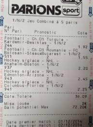 Cote A 36 Gagnante Avec Un Jolie 3 3 En Nhl Teamparieur Pronostic Parionssport Parissportifs Gesticule Bet Of The Day L Equipe Nhl