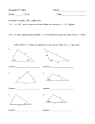 Round your answers to the nearest whole number. Law Of Cosines Worksheet