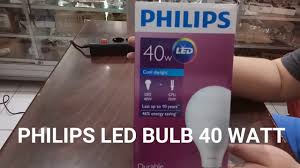 Check spelling or type a new query. Philips Led 40 Watt Lampu Led Paling Tinggi Wattnya Maximal Youtube