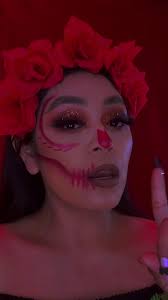 Catrina________ 🌹 ig: vi_glam #catrinafacepaint💀🏵️ #diademuertos  #maquillajecatrina #catrinafacilyrapido #catrinafacilyrapido  #catrinafacilybonita #makeuptransformations #frypage☺️💖
