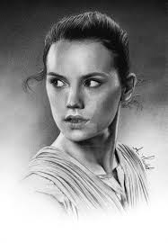 Rey Daisy Ridley Star Wars Painting Star Wars Drawings Rey Star Wars