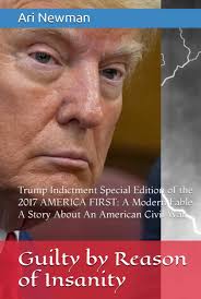 Guilty by Reason of Insanity: Trump Indictment Special Edition of the 2017  AMERICA FIRST: A Modern Fable, A Story About An American Civil War: Newman,  ...