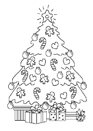 Arbol De Navidad Para Colorear E Imprimir