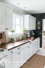 Learning how to decorate above your kitchen cabinets may seem to be complicated, but in this video, i will get you my top 3 tips on adding kitchen decor. Decorating Above The Kitchen Cabinets Miss Mustard Seed