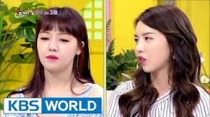 Gong shim (as bang min ah). Girl S Day Minah Is A Senior To Her Older Sister Lina Made Her Bow Down Happy Together 2017 08 24 Youtube