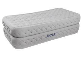 Intex Supreme Air Mattress Twin Pvc Walmart Com Air Bed Intex Mattress